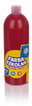 Astra mokykliniai dažai, tamsiai raudoni, 1000 ml