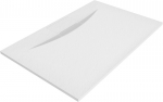 Stačiakampis du&scaron;o padėklas Mexen Egon SMC, 150 x 80 cm, White