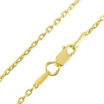 Paauksuota sidabrinė grandinėlė moterims "Anchor" Brasco 53187 53187-45