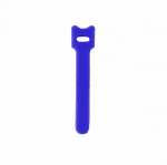 Daugiafunkciniai Velcro tvirtinimo dirželiai Bradas TC, 10 x 100 mm, 10 vnt, blue