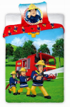 Faro vaiki&scaron;kas patalynės komplektas Fireman Sam, 160x200, 2 dalių