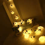 LED Panda girlianda dekoratyvi
