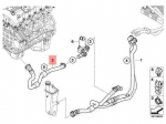 BMW E83 žarnos variklio įleidimo ir &scaron;ildytuvo valdymo vožtuvui originalios 64213449195