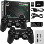 Žaidimų konsolė Game Console 20000+ 4k HDmi TV Video Game Stick Retro žaidimų konsolė su 2 belaidžiu valdikliu 4k Game Stick 100% nauja TAO Db 64g
