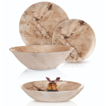 Luminarc pietų servizas Ash Marble, 19 dalių