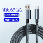 USB-A į USB-C greito įkrovimo laidas, Juoda