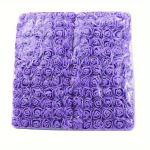 Mini dirbtinės rožės puok&scaron;tėms,  Violetinė