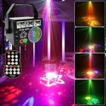 LED diskotekos lempos projektorius