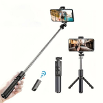 Asmenukių lazda ("Selfie sticks") Belaidis plastikinis asmenukių stovas-trikojis