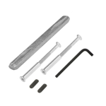 Montavimo rinkinys rankenoms su 95 mm strypu Kuchinox, Satin