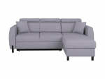 Sofa-lova Tulio, 130x190 cm, pilka