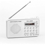Radijas - Elbe - RF-49-USB - Atsparus dulkėms - Laidinė - CD/MP3/RADIO