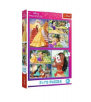 Dėlionė Fairytale Days Disney Princess Trefl, 140 d.
