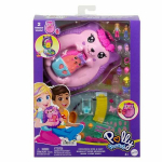 Polly Pocket "&scaron;eimos Ežiukai" rankinė žaidimų rinkinys su lėlėmis