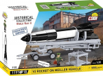 Konstrukcijų žaidimas - COBI - V2 RAKETA ANT MEILLER TRANSPORTO PRIEMONĖS - 1191 dalių - Vykdomoji versija - Juoda ir balta