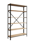 Knygų lentyna ADRK Furniture Ralph, ruda