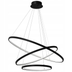 Milagro pakabinamas LED &scaron;viestuvas Hoop Black
