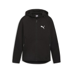 Laisvalaikio džemperis vyrams PUMA EVOSTRIPE Full-Zip Hoodie DK PUMA Black - 67899501, juodas