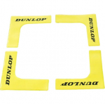 Kampai teniso kortui Dunlop Court Edge, geltoni