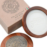 Scapicchio Shaving Soap - Shaving soap in a wooden box.