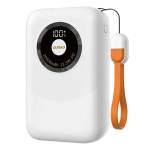 Atsarginis maitinimo &scaron;altinis ("Power Bank") Powerbank Dudao K21 Mini 10000mAh 22.5W USB-A | USB-C - beige