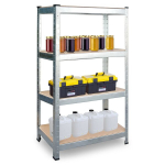 Metalo sandėlio lentynos 150 x 75 x 30 &bdquo;Cronos 470000&ldquo;