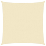 Uždanga nuo saulės，Tentas nuo saulės，Burė nuo saulės, kreminės spalvos, 5x5m, HDPE, 160g/m&sup2; CFE190371