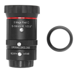 5&ndash;50 mm C tvirtinimo kameros objektyvas, 5 MP didelės rai&scaron;kos rankinis diafragmos priartinimo objektyvas pramoniniam fotoaparatui, 5 MP židinio nuotolis su auk&scaron;tos kokybės stiklo elementais