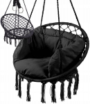 Sodo supynės Fluxar home SW-1058, 80x80 cm, juoda