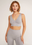 Besiūlis push-up efektą turintis topas TOP SHAPE Giulia, spalva griffin
