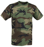 Vyri&scaron;kas mar&scaron;kinėliai trumpomis rankovėmis, Helikon-Tex, T-shirt Classic Army, medvilniniai, JAV moro