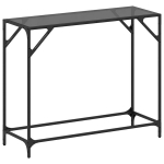 Konsolinis staliukas，konsolinis stalas su juodu stalvir&scaron;iu, 98x35x81cm, plienas CFE10601