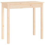 Konsolinis staliukas，konsolinis stalas, 80x40x75cm, pu&scaron;ies medienos masyvas CFE60544