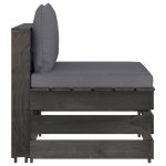 Modulinė vidurinė sofos，Poilsio sofa dalis su pagalvėlėmis, mediena CFE38666