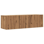 Sieninė TV spintelė，TV staliukas, artisano, 100x30x30cm, apdirbta mediena CFE230009