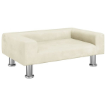 Vaiki&scaron;ka sofa，Vaikų sofa, kreminės spalvos, 70x45x26,5cm, aksomas CFE64886