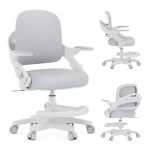 Vaiki&scaron;ka kėdė prie ra&scaron;omojo stalo Junior 4.3 Grey