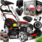 Benzininė savaeigė vejapjovė Venom LMS 53-200E II, 3,8 kW