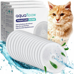 Aquafloow filtras, skirtas "Petkit Eversweet" fontanėlio gertuvei, 15 dalių rinkinys