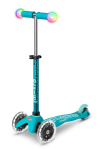 Triratis paspirtukas Micro Mini Deluxe Magic - Aqua