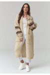 Kardiganas moterims Makadamia, beige, Universalus