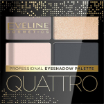 Akių &scaron;e&scaron;ėlių paletė Eveline Quattro nr 02, 3.2g