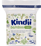 Vatos diskeliai vaikams ir kūdikiams Kindii Bamboo, 60 vnt.