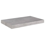 Pakabinama sieninė lentyna, 50x23x3,8 cm, pilka