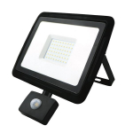 EUROLIGHT LED prožektorius 50W su judesio davikliu, 4000lm