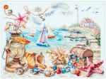 Siuvinėjimo rinkinys Magic Needle Seaside Breeze 250-707