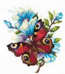 Siuvinėjimo rinkinys Magic Needle Peacock Butterfly 42-09