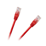 patchcord utp 8c ki&scaron;tukinio lizdo kabelis 1,0 m cca raudonos spalvos
