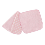 Makiažo valymo &scaron;luostės The Vintage Cosmetic Company Pink, 3 vnt.
