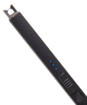Elektrinis žiebtuvėlis USB, juodas